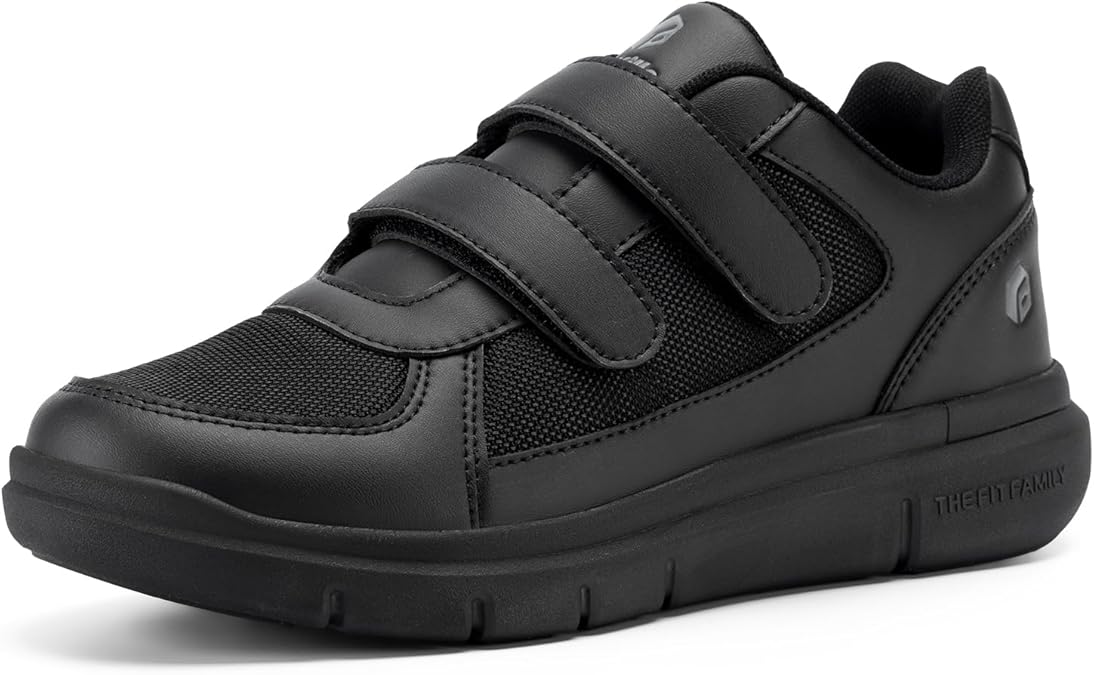 FitVille Diabetic Shoes for Men Extra Wide Width, Mens Diabetic Shoes for Neuropathy, Swollen Feet, Pain Relief with Adjustable Straps