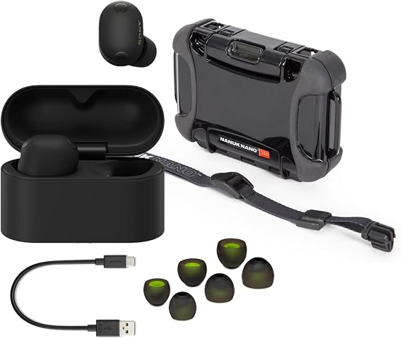 Sony WF-1000XM6 Wireless Noise-Canceling Earbuds (Black) Bundle