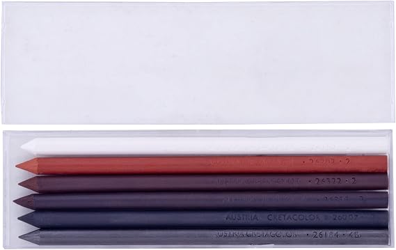 CretaColor clutch pencil assorted Leads (box of 6)