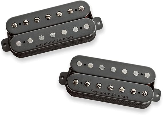 Seymour Duncan Pegasus & Sentient - 7 String Set - Black - Humbucker