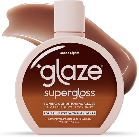 Glaze Supergloss Color Conditioning Gloss – Cocoa Lights