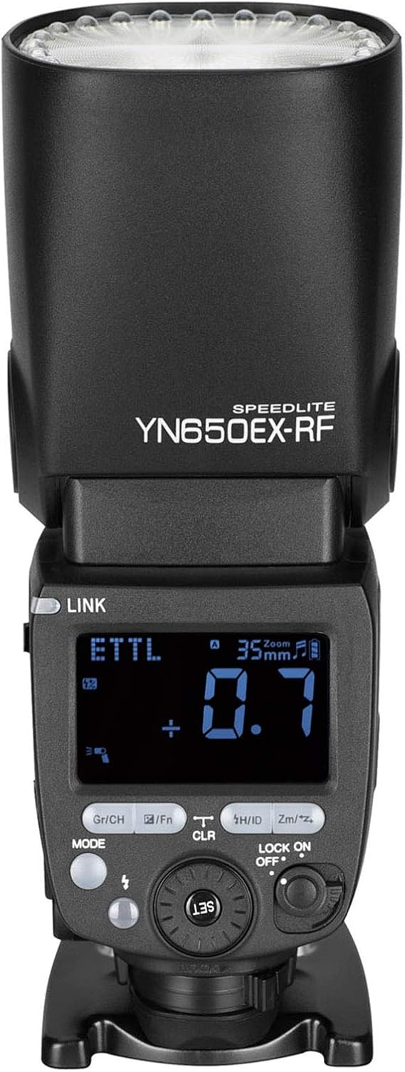 Yongnuo YN650EX-RF Wireless Flash Speedlite, GN60 24pcs LED lamp Beads TTL HSS, Master Slave Flash with Built-in 2.4G RF System, for Canon DSLR Camera