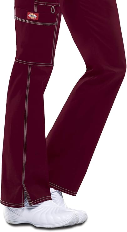 Gen Flex Scrubs for Women, Stretch Drawstring Cargo Pants for Women DK100