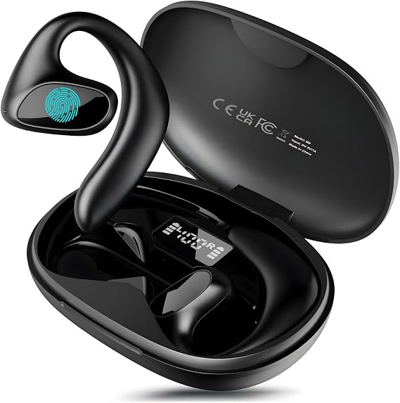 Ai Translation Earbuds Real Time, Language Translator Earbuds Support 150 Languages & Accents, LCD Touch Screen Translation Earbuds One-Year Free Subscription