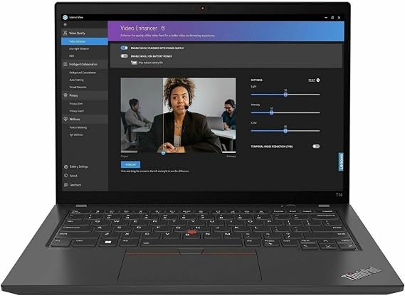 Lenovo ThinkPad T14 Gen 4 21K30005US 14" Touchscreen Notebook - WUXGA - 1920 x 1200 - AMD Ryzen 5 PRO 7540U Hexa-core (6 Core) 3.20 GHz - 16 GB Total RAM - 16 GB On-Board Memory - 512 GB SSD -