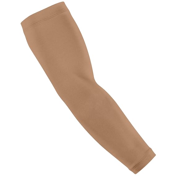 Tattoo Cover Up Sleeve - Full Arm - Suntan - XL/2X - 1 Sleeve | Made in USA. Breathable Stay-Dry Fabric. Blocks 97% of UV Rays. Cover Tattoos At Work. Keep Tattoos Looking Fresh.