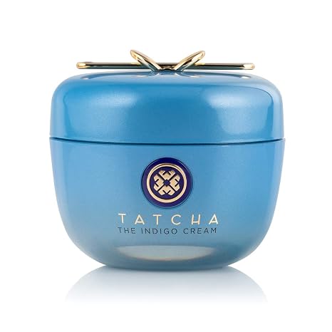 TATCHA The Indigo Cream: Non-Irritating Sensitive Skin Moisturizer for Eczema, Rosacea, and Dermatitis (50 ml | 1.7 oz)