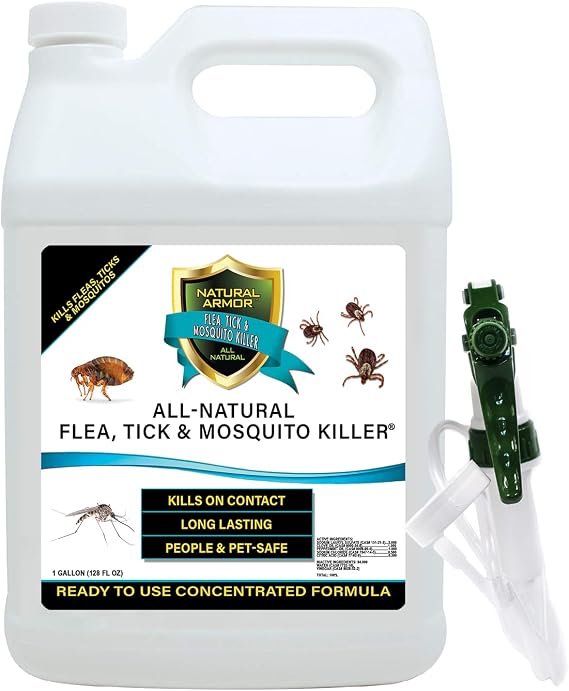 All-Natural Flea, Tick & Mosquito Killer - 128 Oz Gallon