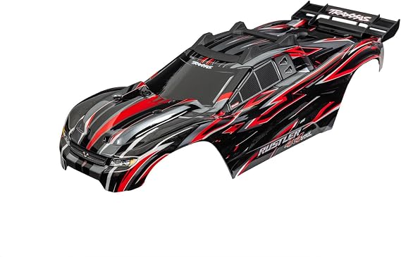 Red Rustler 4X4 Clipless Body