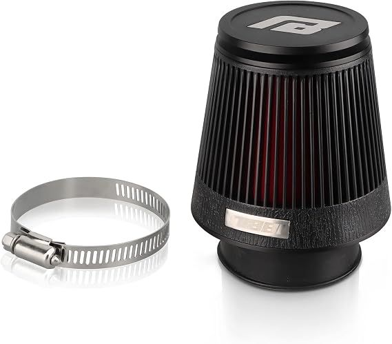 NIBBI Racing CNC 48MM Air Filter Round Tapered,Universal Air Filters for Dirt Bike ATV Quad Go Kart Pit Dirt Bike Parts