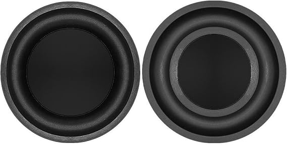 2Pcs 160mm Subwoofer Diaphragm, Loudspeaker Woofer Radiator Enhances Bass Experiences for Subwoofer Loudspeaker Repair