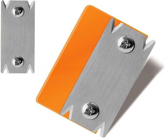 Woodworking Edge Banding Trimmer with Replacement Blade, Manual Edge Trimmer Tool for Wood PVC ABS Veneer, Portable Laminate Cutter, Anti-Slip Hand Planer for Precise Trimming & Chamfering