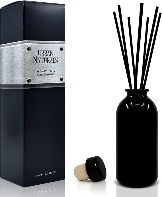Reed Diffuser Set, Crisp White Linen - Bathroom Shelf Decor