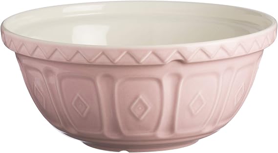 Mason Cash | Color Mix S12 Powder Pink Mixing Bowl - 4.25 Quart