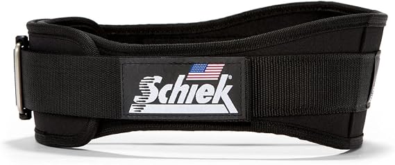 Schiek Sports 2004 Lifting Belt - Weight Lifting Belt for Women And Men - Neoprene Nylon Weight Belt