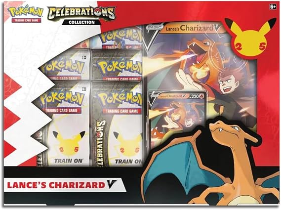 Pokemon TCG: Celebrations Charizard V Collections Booster Box