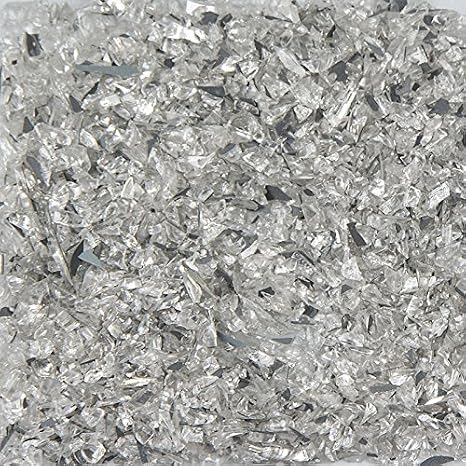 Mirror Terrazzo Glass - American Specialty Glass Flooring, Countertop, Concrete, Terrazzo Glass - 10 LB, Size 00