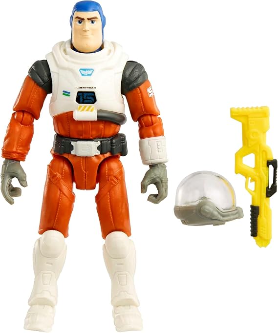 Disney Pixar Lightyear XL-15 Buzz Lightyear Figure, Authentic Action Figure 5 Inches Tall with 12 Posable Joints & Accessory, Gift 4 Years & Up