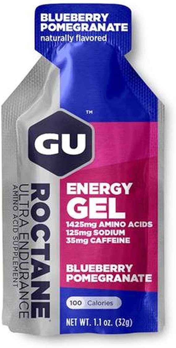 GU Energy Roctane Ultra Endurance Energy Gel, Quick On-The-Go Sports Nutrition for Running and Cycling