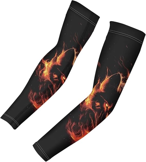 Compression Arm Sleeves - Running UV Protection Thermal Regulating Moisture-Wicking Breathable for Men & Women