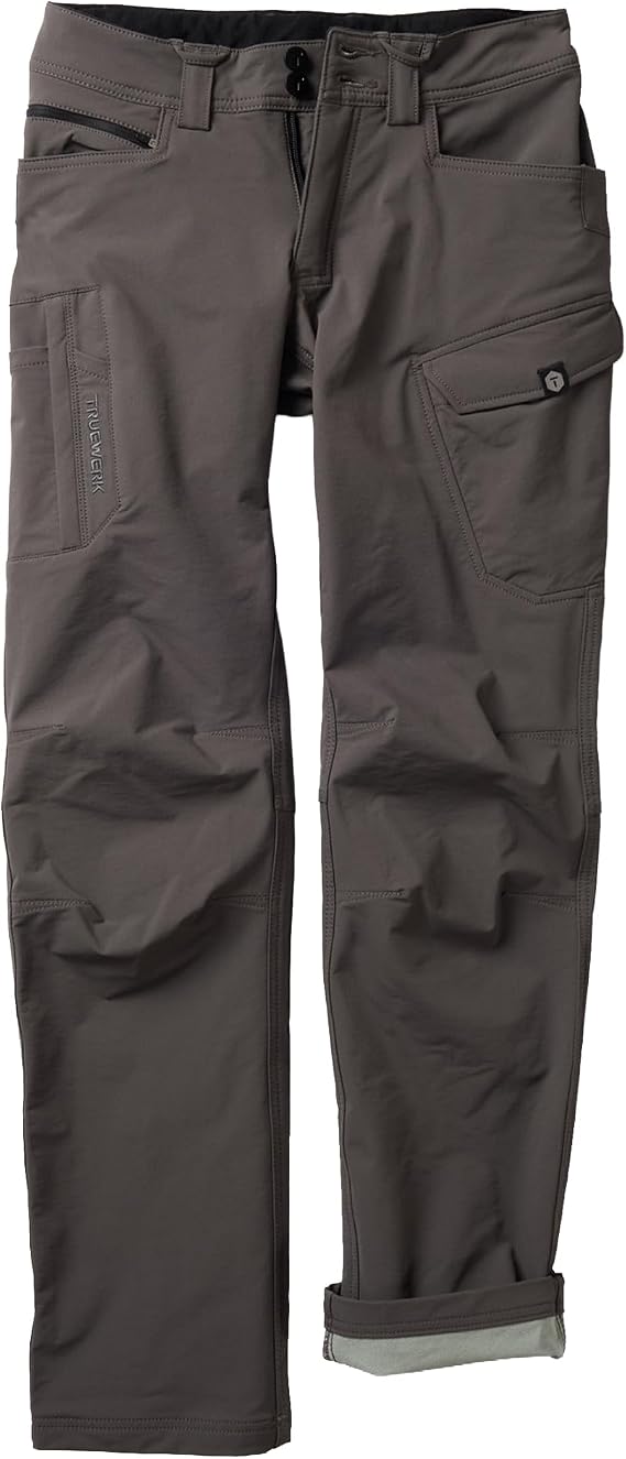 TRUEWERK Men's T2 WerkPant - Three-Season Work Pants, 4-Way Stretch