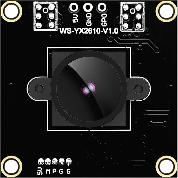 USB 2.0 UVC Camera Module U20CAM-PS5268 with 2MP PS5268 Color Sensor 85dB Wide Dynamic Range 1080p 30fps,Plug and Play for Windows/Linux/Mac/Android/Raspberry Pi/Jetson Nano/ARM Boards/PC