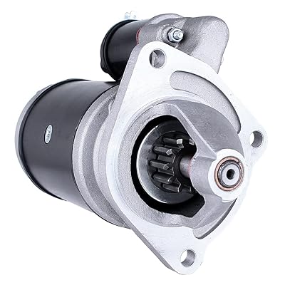 RAREELECTRICAL Starter Motor Compatible with 1956-1962 Massey Ferguson Fe-35 Mf-702 Tef20 Diesel Farm Tractor Allis Chalmers Ed-40 Case David Brown Clockwise Lucas 1712921T 8Ea730221-001 0001362060