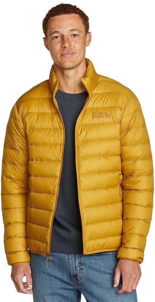 Eddie Bauer Men's CirrusLite Down Jacket, Moss, Small