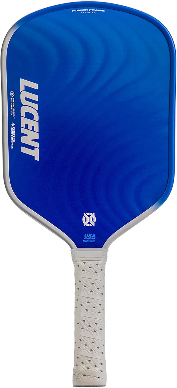 Onix Lucent Pickleball Paddle, Composite and Raw Carbon Fiber Face Options | with Elongated Shape, Honeycomb Core, Tennis-Style Pickleball Paddle Grip