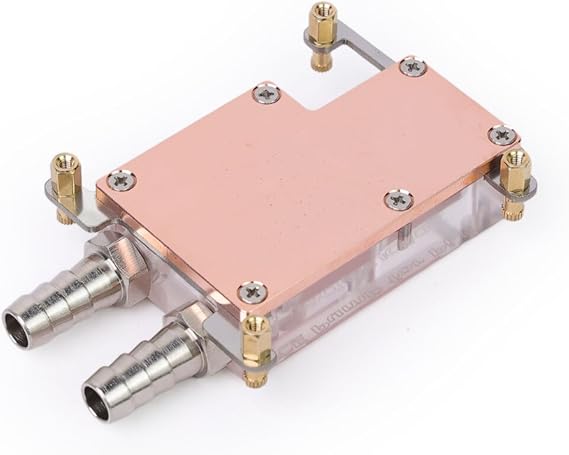 Water Cooling Radiator for RPi 5, 4" x 3.5" x 5", Raspberry Pi Cooling Radiator