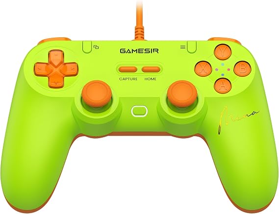 GameSir Tegenaria Lite Wired Gaming Controller for PC, Switch, Android, iOS, PC Controller Hall Effect Sticks, Low Latency, 1000Hz Polling Rate, Turbo Function(MenaRD Collaboration Edition)