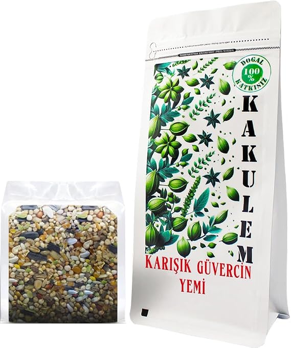 SERTİFİKALI Hızlı Geliştiren Lüks Karışık Güvercin Yemi (1 KG)