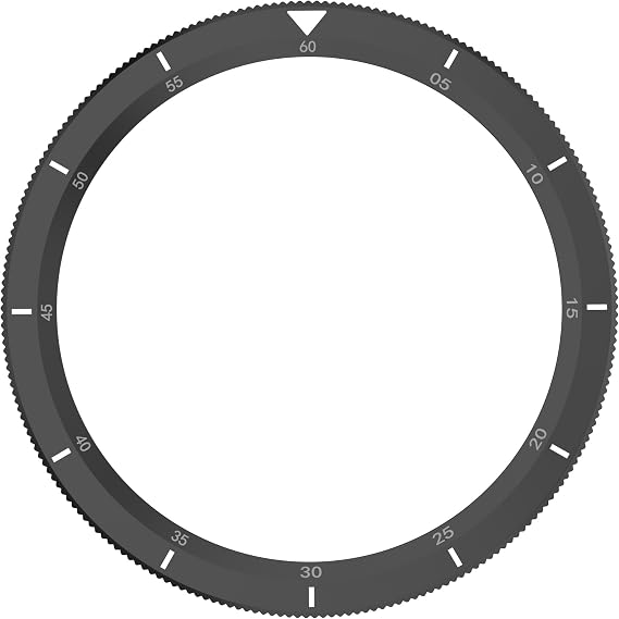 Bezel Ring Compatible for Xiaomi Watch S4/ Watch S3, Smart Watch Metal Bezel Frame Cover Replacement with Film (3)