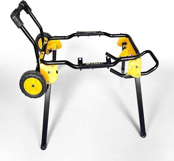 Heavy Duty & Compact Easy Transport Rolling Table Saw Stand fits for Miter Saw modle :DW744 DW745 and Others Replace NO. DWE74911