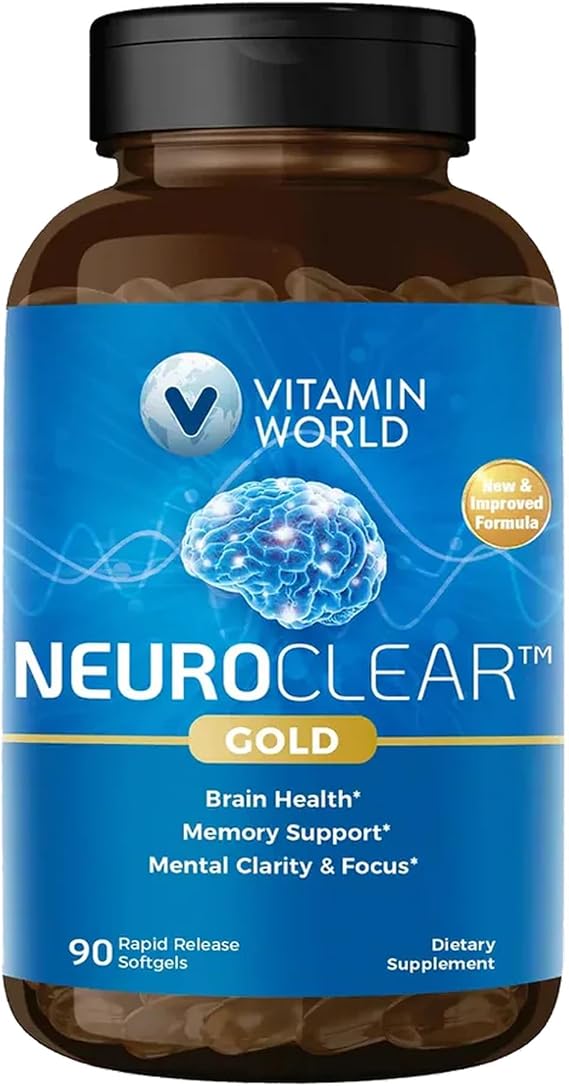 Vitamin World Phosphatidylserine 300mg w/DHA & Ginkgo Biloba, 90 Softgels