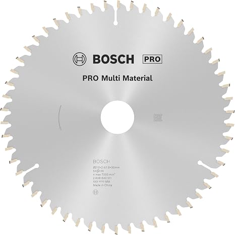Bosch Professional Accessories Daire Testere Bıçağı, Gri, 1 Adet