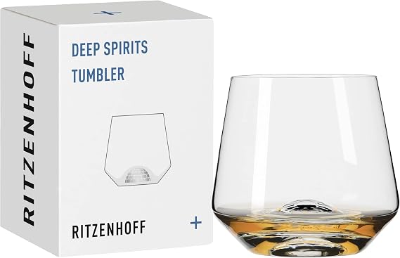 RITZENHOFF 3841004 Tumbler Glass 400 ml Deep Spirits No. 4 Igloo with Relief in Crystal Base Made in Germany Item no. 3841004 Deep Spirits Series 1 Tumbler Glass 400 ml Crystal Glass Dishwasher Safe