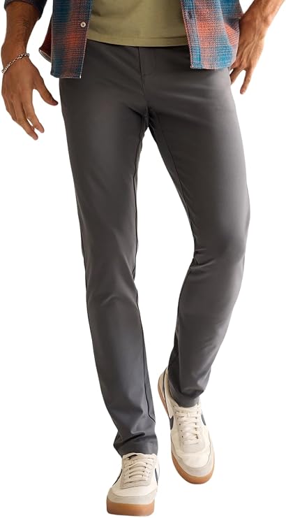 Chubbies Everywear Pants Mens Chino Pants with 4-Way Stretch, Tapered Leg Fit, Wrinkle-Resistant Stretch, 32" Inseam