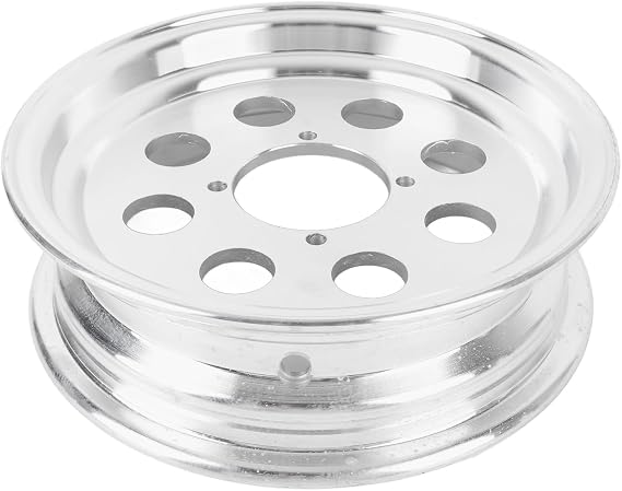 10 Inch Motorcycle Front Wheel Rim for Monkey Z50 Z50R Z50J, Aluminum Alloy Mini Motorbike Front Wheel Rim, Stylish & Lightweight Hollow Design, Replacement for Outdoor Mini Bike Riding