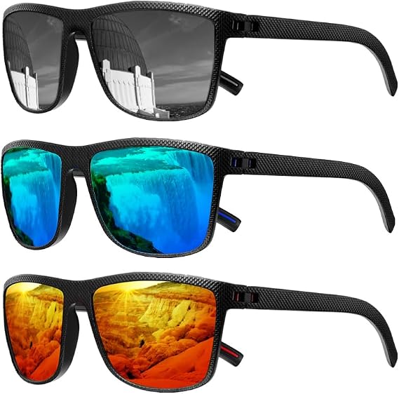 FEICE Polarized Sunglasses UV400 for Men and Women, Sports Sun Glasses for Cycling, Running, Fishing, UV Protection - Anti-Reflective, Durable Design