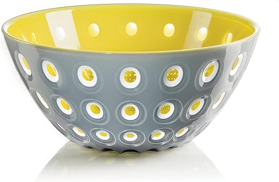 Guzzini LE MURRINE Bowls, SAN, Grey/Yellow