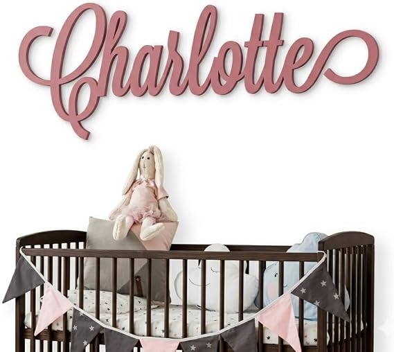 Personalized Custom Wood Name Sign, Nursery Name Signs, Family Wooden Baby Name Signs, Choice of Size & Fonts!