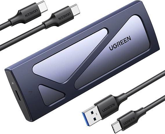 UGREEN SSD Enclosure Tool-Free USB C External 10Gbps M.2 NVMe to USB