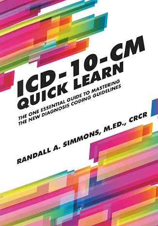 ICD-10-CM Quick Learn (Quick Learn Guides)