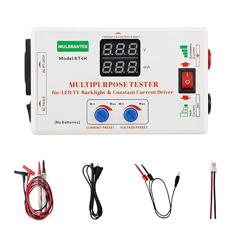 Multi Tester for LED TV Backlight & Constant Current Board & All LED Repair | For LED Strips, Single LED Beads, COB Light Sources, Displays, Computers, Monitors, Vehicle LED Lights, Output 0-330V/0-150mA