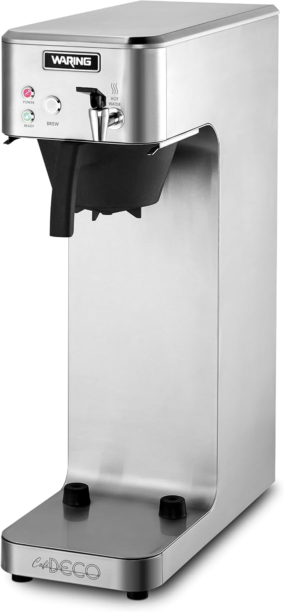 Waring Cafe Deco Airpot Coffee Brewer with 4 Gallons per Hour