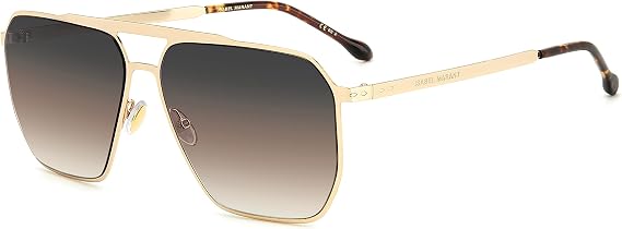 Isabel Marant Rectangular Sunglasses IM0101S 01QPR Gold 61mm