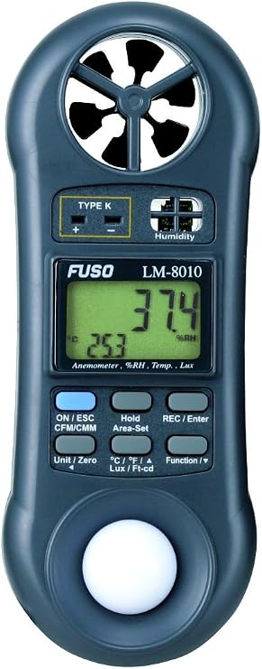 Fusoマルチ環境計測器風量付lm-8010