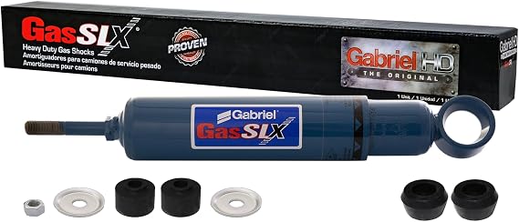 Gabriel 89424 GasSLX Adjustable HD Front & Rear Shocks Fits International Series 400 500 600 700 900; Peterbilt 320 330 337 340 348 385 387 388 389 567; OEM# 56101 Z2000 680586