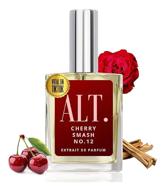 ALT. FRAGRANCES Cherry Smash No. 12, Inspired by Lost Chery Perfume for Women & Men, Unisex Perfume, Extrait de Parfum, Long Lasting Scent, 60ml